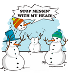 Discover Funny Winter Snowmen Cartoon