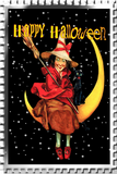 Discover Nostalgic Halloween Good Witch and her Cat