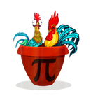 Discover Funny Chicken Pot Pi Day Pie Math Lover Geek Gift