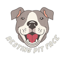 Discover Resting Pit Face, Funny Dog Tee, Pitbull Meme Clot