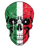Discover Vintage Distressed Mexican Flag Skull