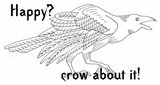 Discover Happy? Crow About It