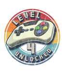 Discover Level 4 Unlocked Video Game 4Th Birthday Gamer