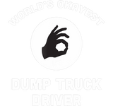 Discover [Trucker] World's Okayest Dump Truck Driver Funny