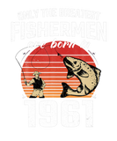 Discover Gift For 60 Year Old: Fishing Fisherman 1961 60Th
