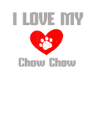 Discover Chow Chow I Love My Dog Design Funny Dog Dogs Bree