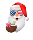 Discover Funny Santa Claus USA Sunglasses Summer Christmas