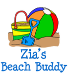 Discover Zia's Beach Buddy Cute Design