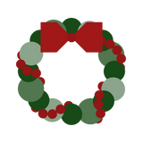 Discover Geometric Christmas Wreath