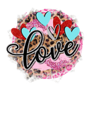 Discover Cute Love Heart Leopard Happy Valentines Day Coupl