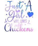 Discover Just A Girl Who Loves Chickens Cute Galaxy Space C