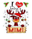 Discover I Love Being A Mimi Reindeer Christmas Funny Xmas
