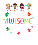 Discover I Teach Awesome Kids T Autism Awareness Women Teac