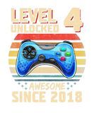 Discover Level 4 Unlocked Awesome 2018 Video Gamer 4Th Birt