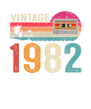 Discover Vintage Cassette 1982 Born 40Th Birthday