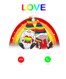 Discover Love Is Calling Couple Gnomes Lgbt Christmas Gnome