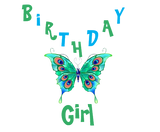 Discover Birthday Girl Pretty Butterfly