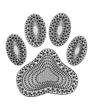 Discover Abstract Ink Paw Print