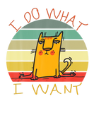 Discover Vintage I Do What I Want Funny Cat Meme