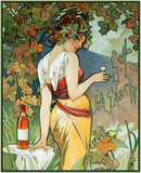 Discover Mucha :  Cognac by Alphonse Mucha
