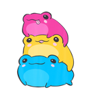 Discover Pansexual Flag Color Frogs Subtle Pan Pride LGBTQ