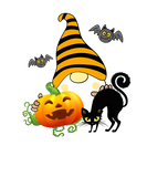 Discover Black Cat Gnome Jack-O-Lantern Pumpkin Bat Hallowe