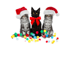 Discover Cute Three Cats Santa Meow Christmas Pajama Kitten