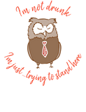 Discover Funny drunk owl