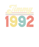 Discover Jimmy 1992 - 30Th Birthday Retro Vintage Personali