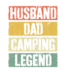 Discover Mens Husband Dad Camping Legend Father's Day