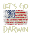 Discover Mens Let’S Go Darwin Conservative Liberal US Flag