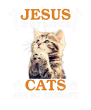 Discover Jesus Is My Savior Cat Are My Therapy Christians C