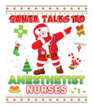 Discover Santa Talks To Anesthetist Nurses Christmas Dabbin