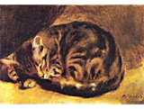 Discover Renoir: Sleeping Cat