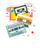 Discover Retro 1980S Cassette 80S Music Lover Eighties Part