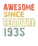 Discover Awesome Since February 1935 87Th Birthday