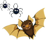Discover Bats & Spiders Halloween Scary  for Kids