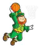 Discover Leprechaun Basketball St Patricks Day Men Boys Kid