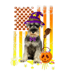 Discover Schnauzer Dog Pumpkin American Flag Halloween Dog