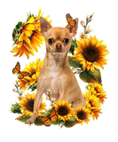 Discover Dog Mom Mother's Day Gifts Sunflower Chihuahua