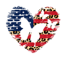 Discover Butterfly American Flag Leopard Heart 4Th Of July