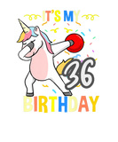 Discover Its My 36Th Birthday Dabbing Unicorn Bowling