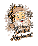Discover Santas Favorite Dental Hygienist Leopard Hat Santa