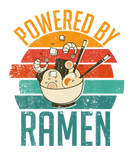 Discover Powered By Ramen Funny Vintage Style Ra