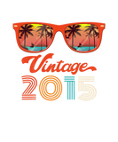 Discover Kids Vintage 2015 - Retro Sunglasses Palm Tree Bea