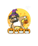 Discover Pug Dabbing Witch Pumpkin Funny Dog Halloween