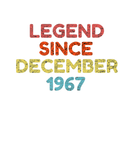 Discover Legend Since December 1967 Retro Birthday Gift
