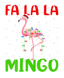 Discover Funny Xmas Fa La La La Mingo Flamingo Christmas