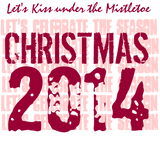 Discover Funny MERRY CHRISTMAS 2014 Year B03 MISTLETOE