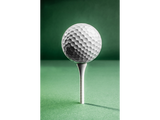 Discover Golf Ball on Tee T